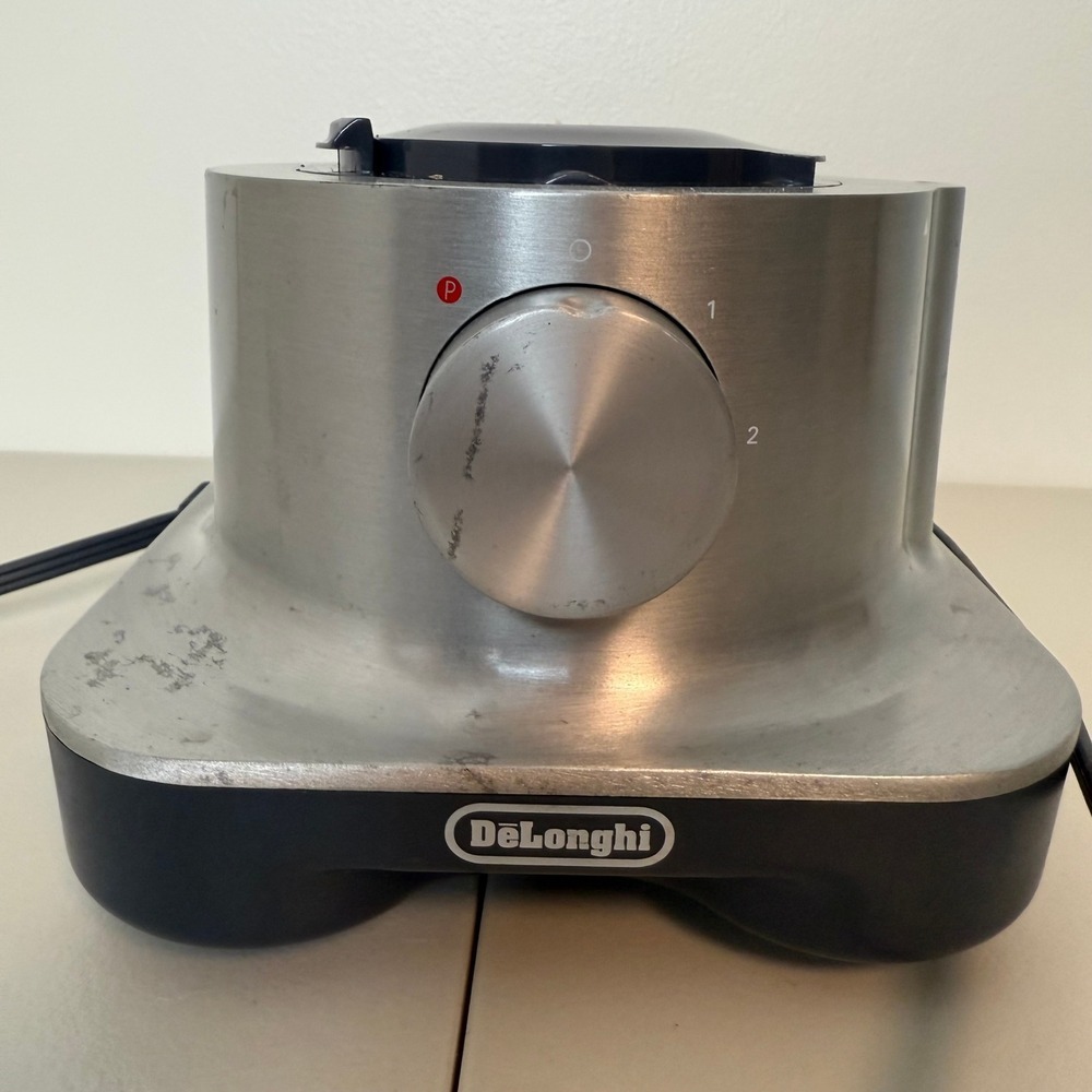 DeLonghi DFP250 9-Cup Food Processor Stainless Motor‎ BASE ONLY - Tested & Works
